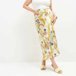 Reformation Layla Silk Skirt